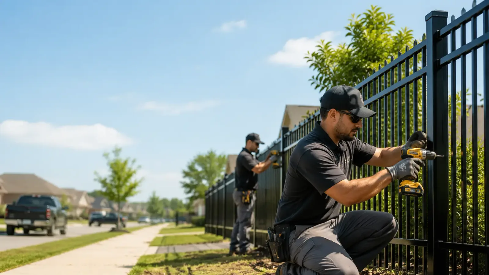 Metal Fence Installation in Clay, NY